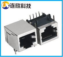 RJ45母座帶線(xiàn)RJ45連接器網(wǎng)絡(luò)接口21.3MM長(zhǎng)連接器