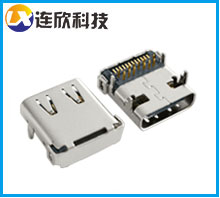 tpye-c母座USB3.1版本C TYPE連接器母座 type-c插頭 24PIN