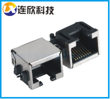 RJ45連接器 RJ45沉板貼板式連接器 RJ45網(wǎng)口座子